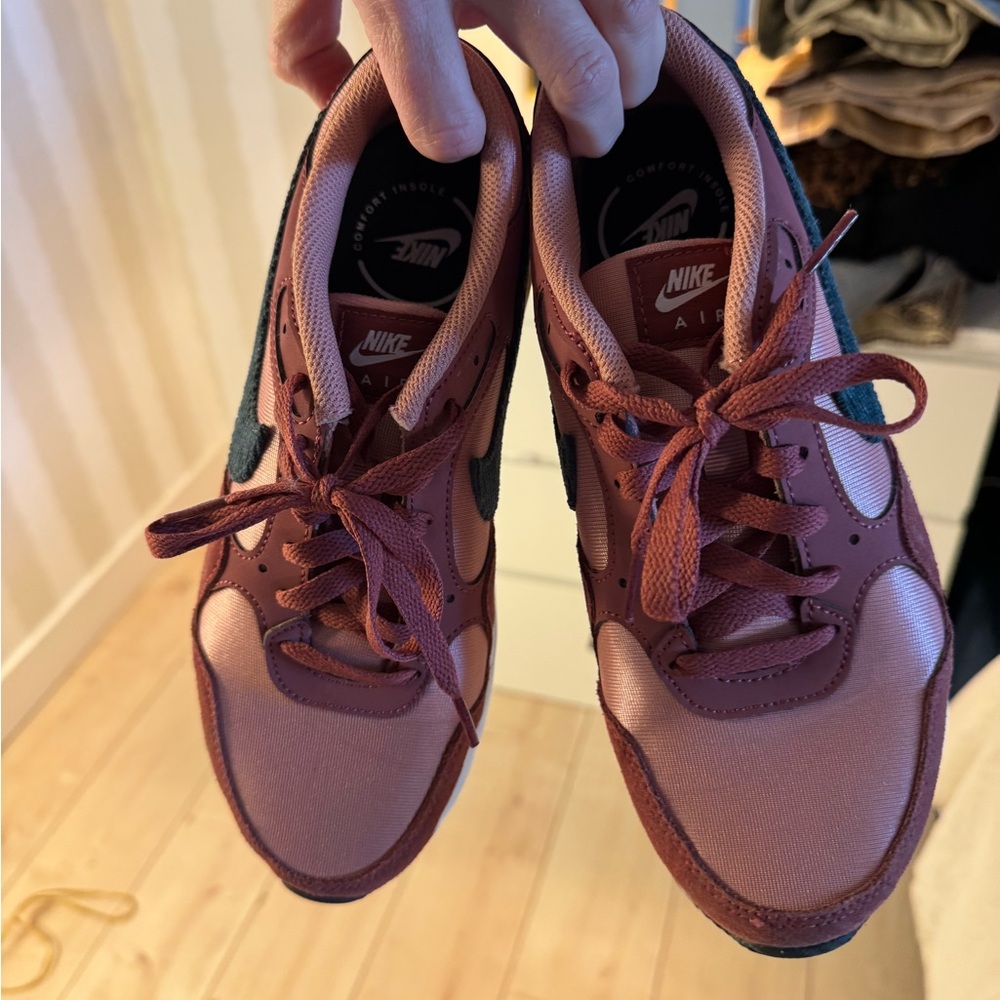 Burgundy Nikes